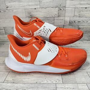 Nike Kyrie 3 Shoes Mens Size 14 Orange White Basketball Sneakers CW4147-802